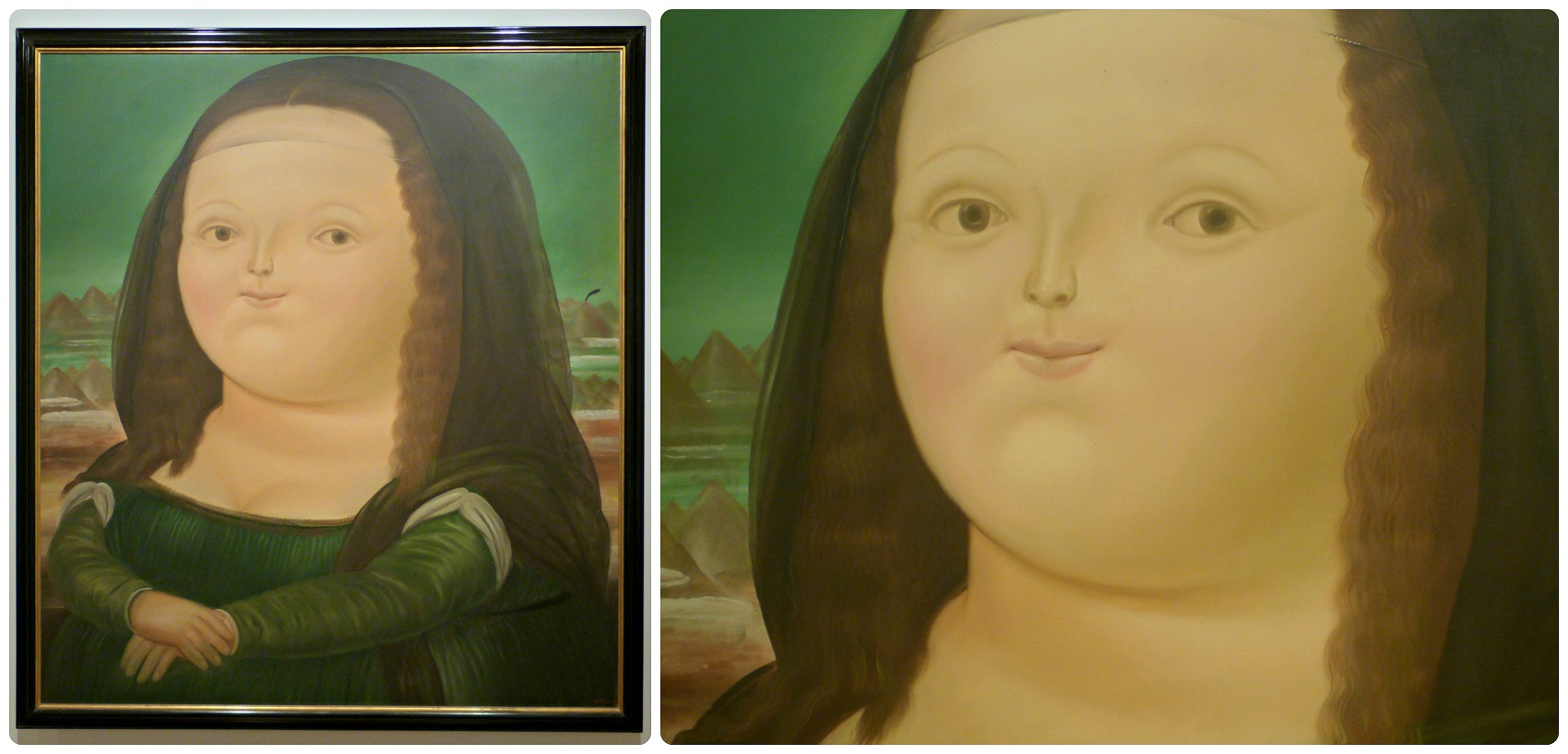 Cuadro en el Museo Botero de Bogotá