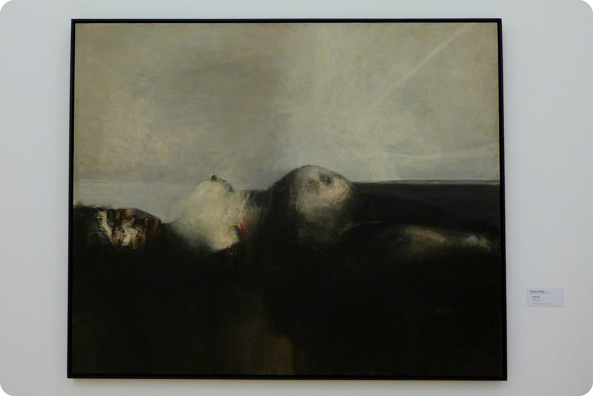 Cuadro en el Museo de Arte de Bogotá