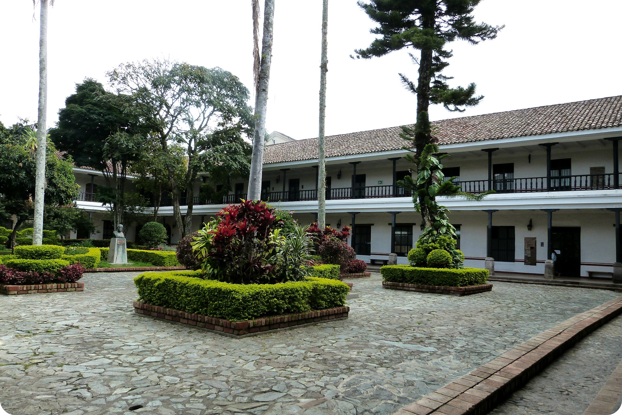 Patio de la Fac de Droit à Popayán