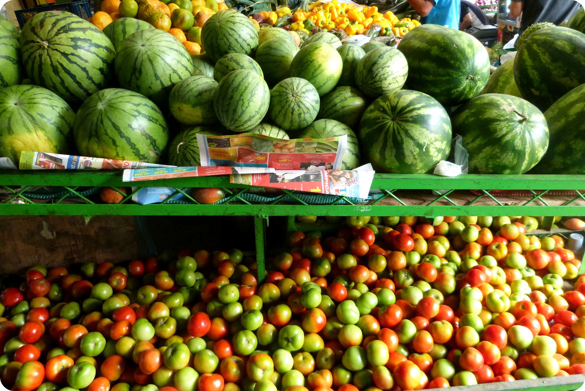 Fruits au marché d'Armenia