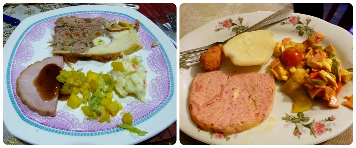 Plats que nous avons mangé à Noël et au Nouvel An