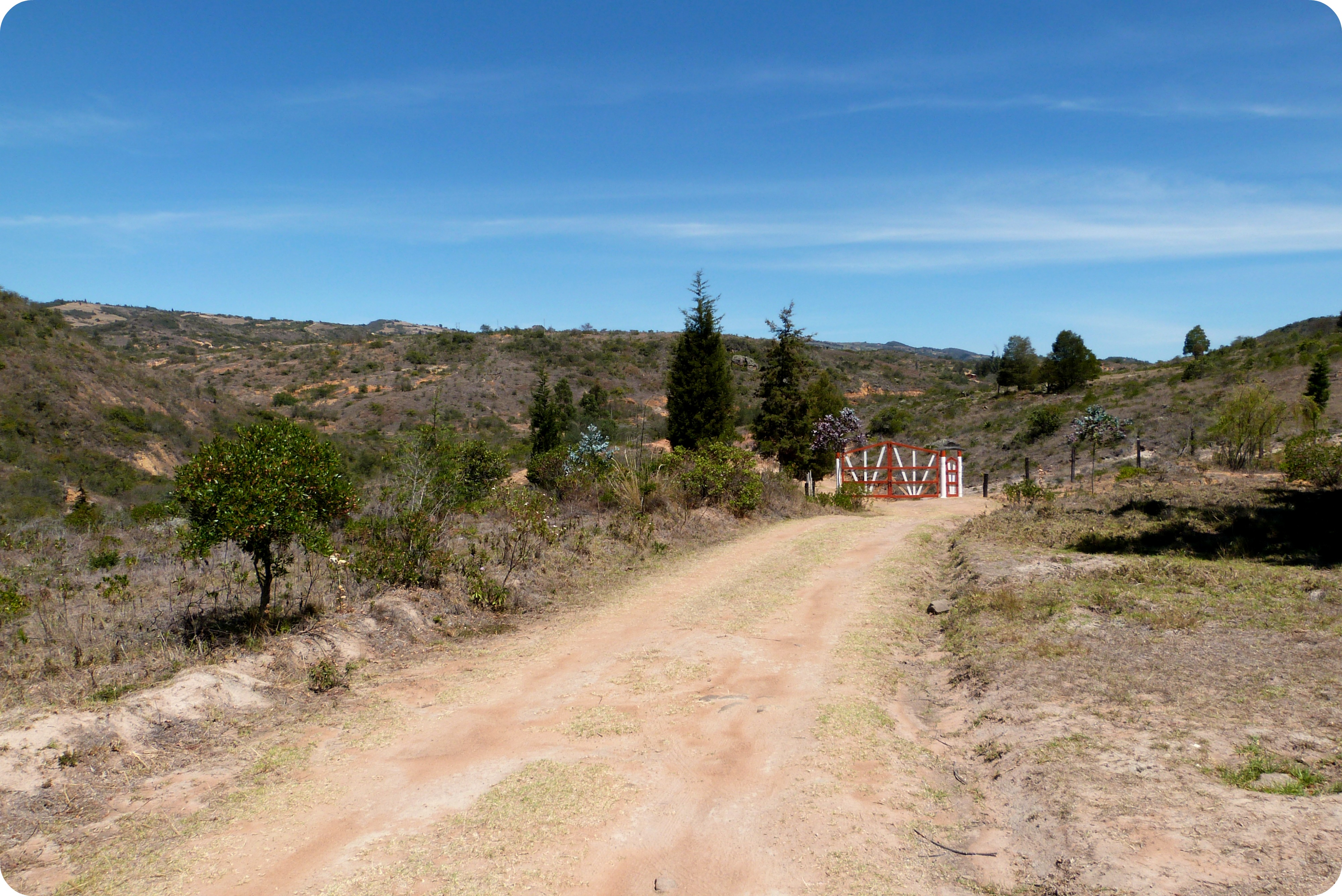 entrée du désert de la tatacoita de Nemocón