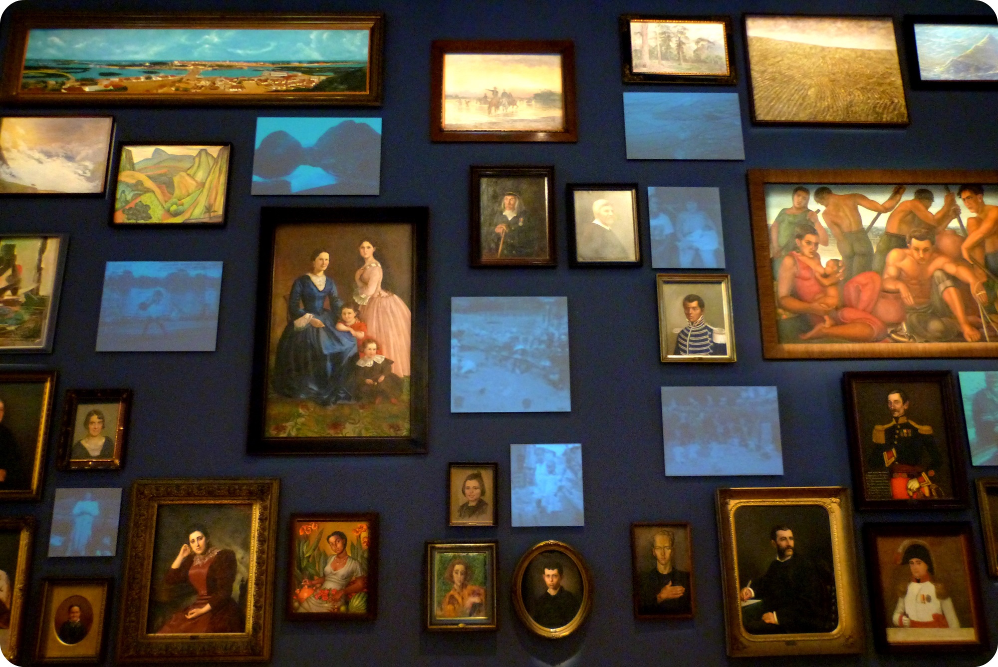 tableaux au Museo nacional de Colombia de Bogotá